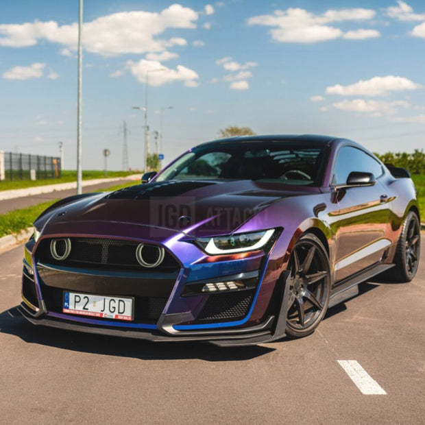 Komplett Bodykit – 1:1 GT500 Style + Strålkastare + Blinkers – Ford Mustang 2018-2023 GT, Ecoboost