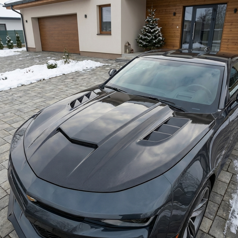 Motorhuv i kolfiber – Chevrolet Camaro 2016-2024
