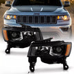 68266647AF 68266646AF Halogen Black Trim Headlights
