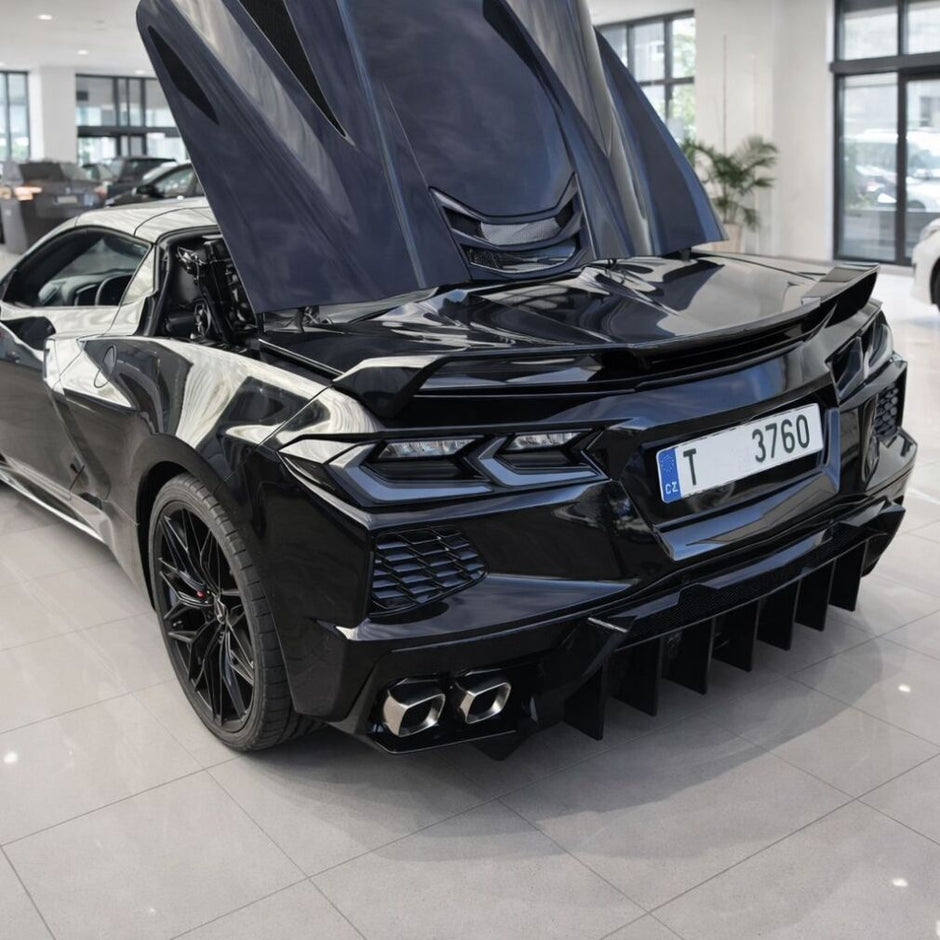 Rear Diffuser with Fins