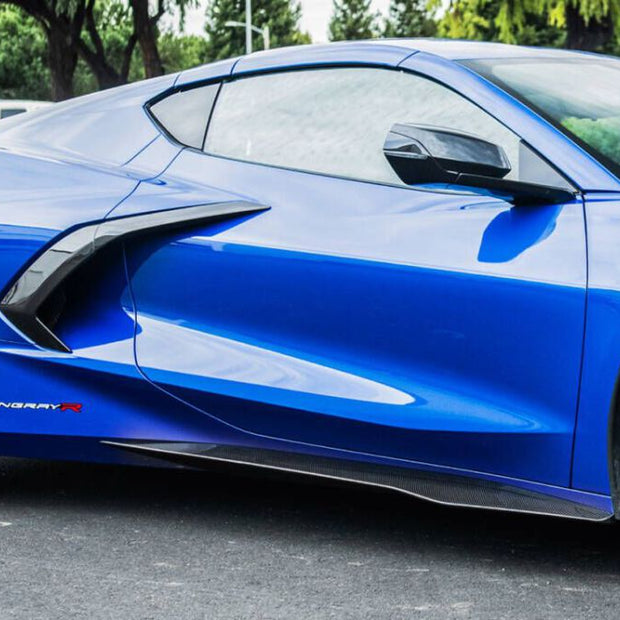 Side Skirts – Carbon Fiber (CORVETTE C8 20-26 Stingray)