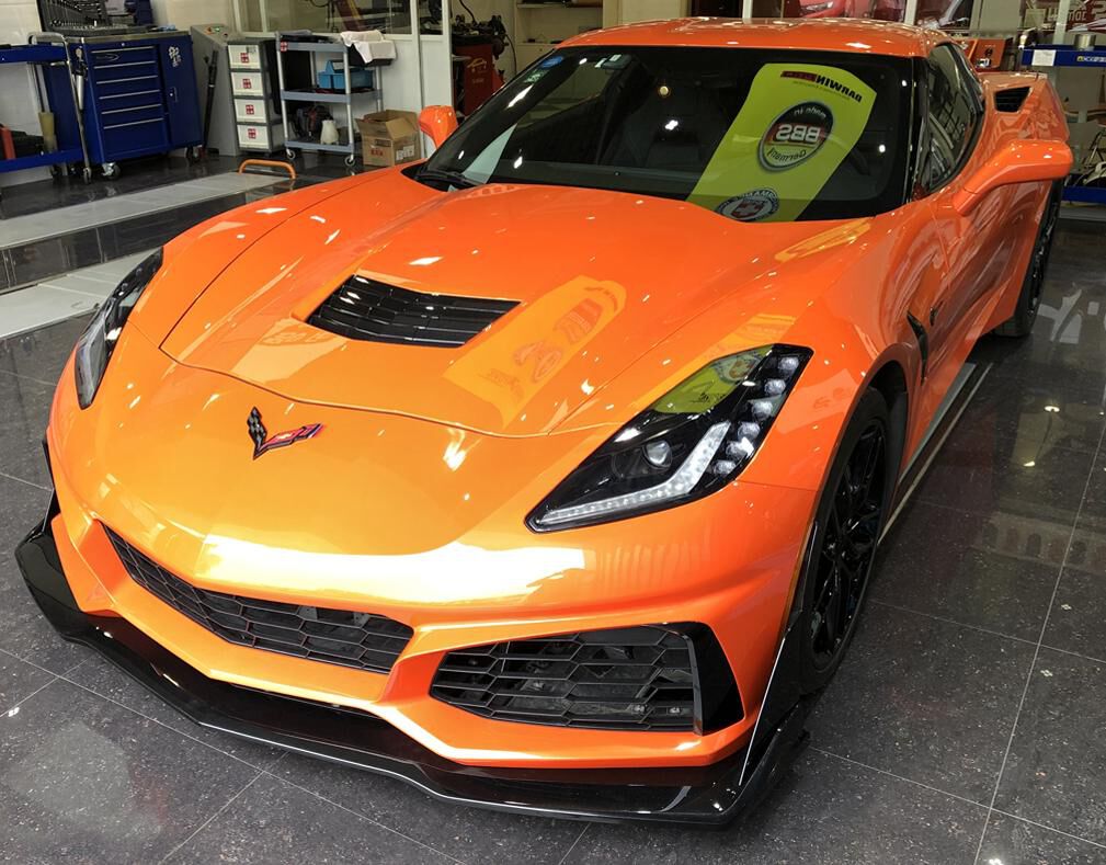 Replaceable Chin Spoiler for the ZR1 Style Front Bumper (CORVETTE 14-19 C7)