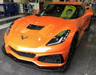Replaceable Chin Spoiler for the ZR1 Style Front Bumper (CORVETTE 14-19 C7)