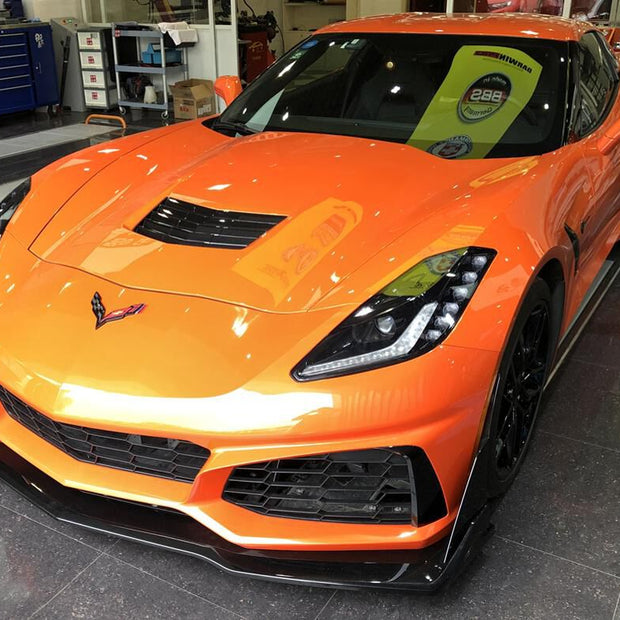 Replaceable Chin Spoiler for the ZR1 Style Front Bumper (CORVETTE 14-19 C7)