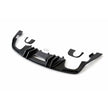 Bakre stötfångare Diffuser – COMPETITION – Quad/Single Exhaust – Matte Black – Ford Mustang 2015-2017