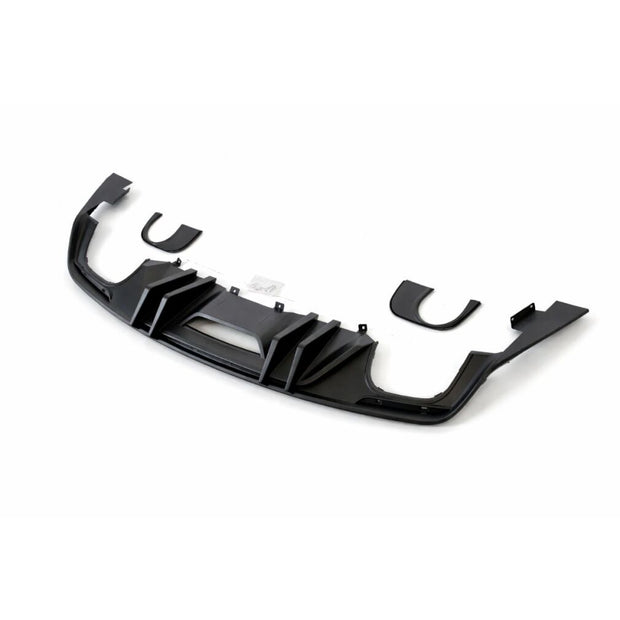 Bakre stötfångare Diffuser – COMPETITION – Quad/Single Exhaust – Matte Black – Ford Mustang 2015-2017
