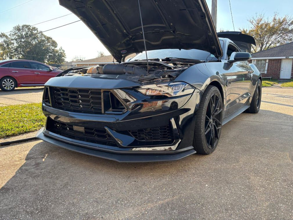 Vicrez Frontstötfångare Dark Horse-stil Set Ford Mustang 2018-2023 GT, Ecoboost