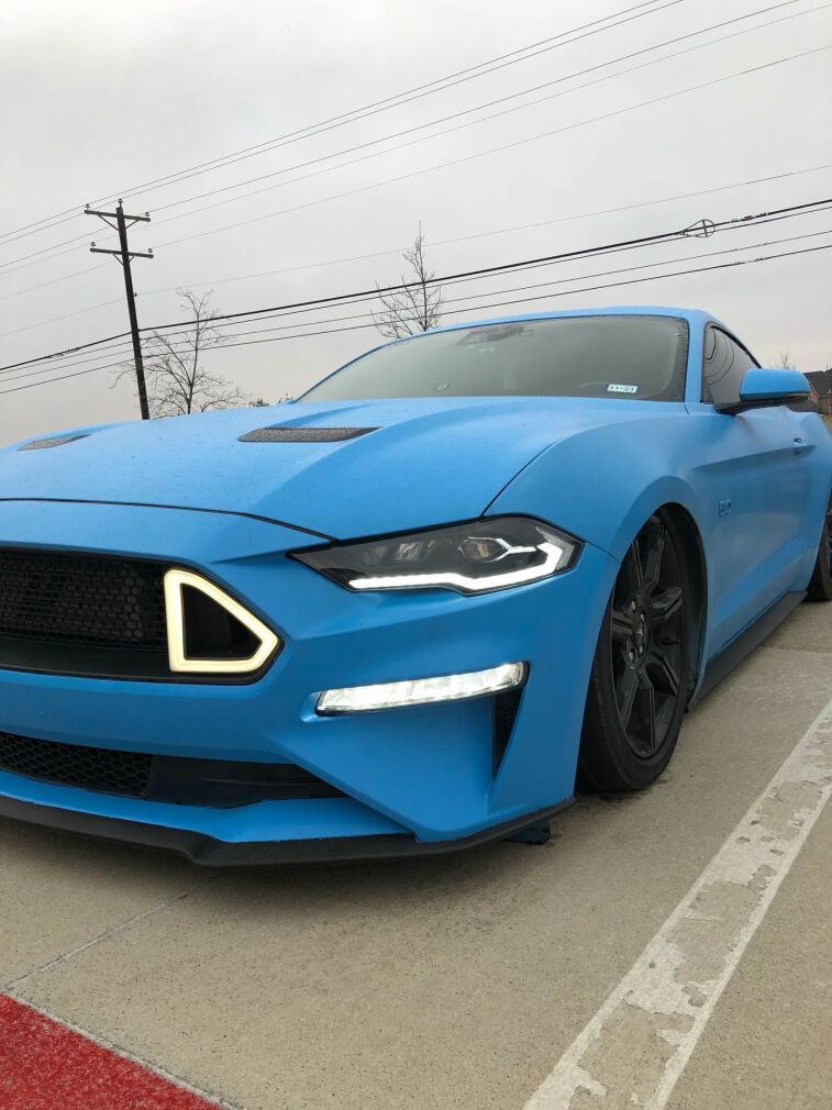 LED Blinkers – White DRL – Set – Ford Mustang 2018-2023 USA