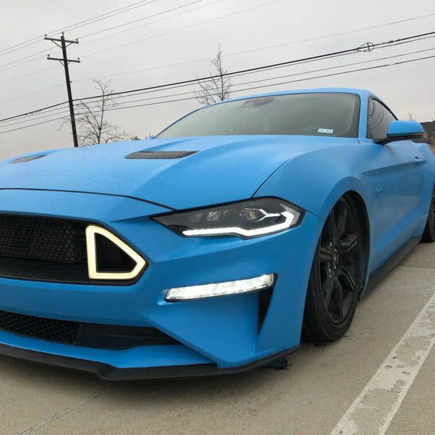 LED Blinkers – White DRL – Set – Ford Mustang 2018-2023 USA