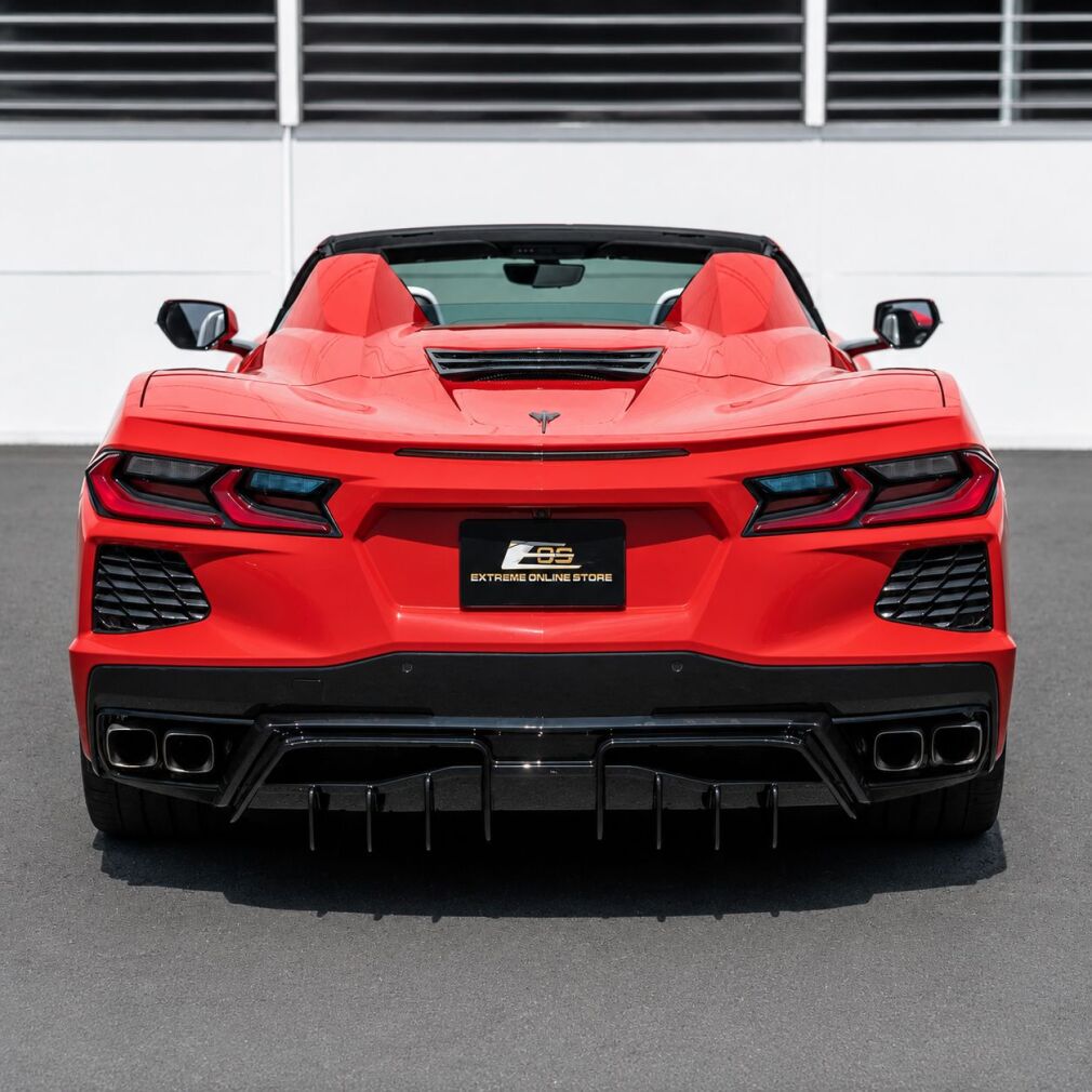EOS Rear Diffuser Cover Panel With Fins