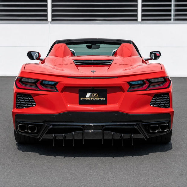 EOS Rear Diffuser Cover Panel With Fins