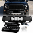 RAPTOR Style Front Bumper + LED Lights (F150 15-17)