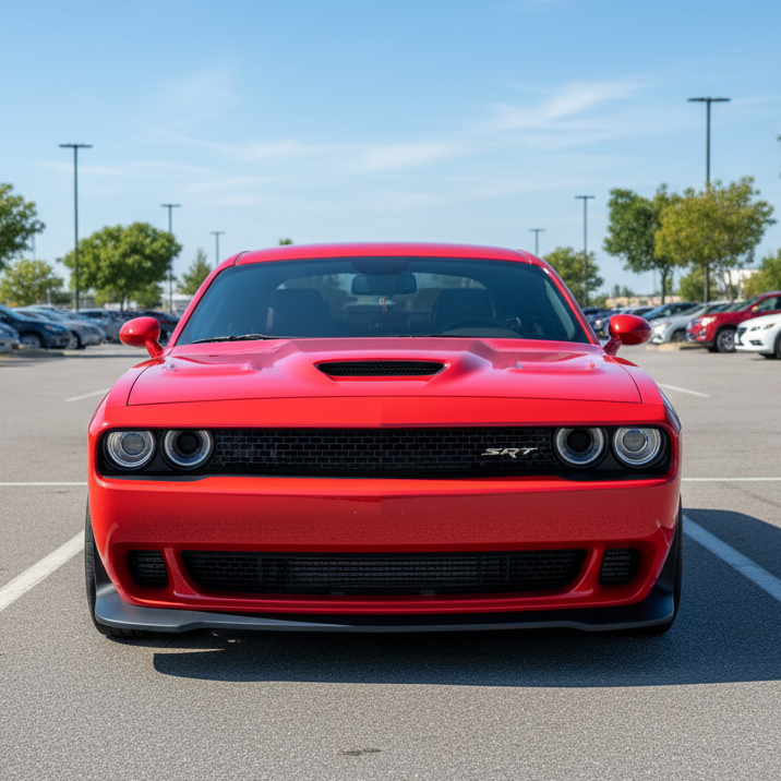 Front Bumper Lip + Spacer Plate (CHALLENGER 15-23 HELLCAT/SRT)