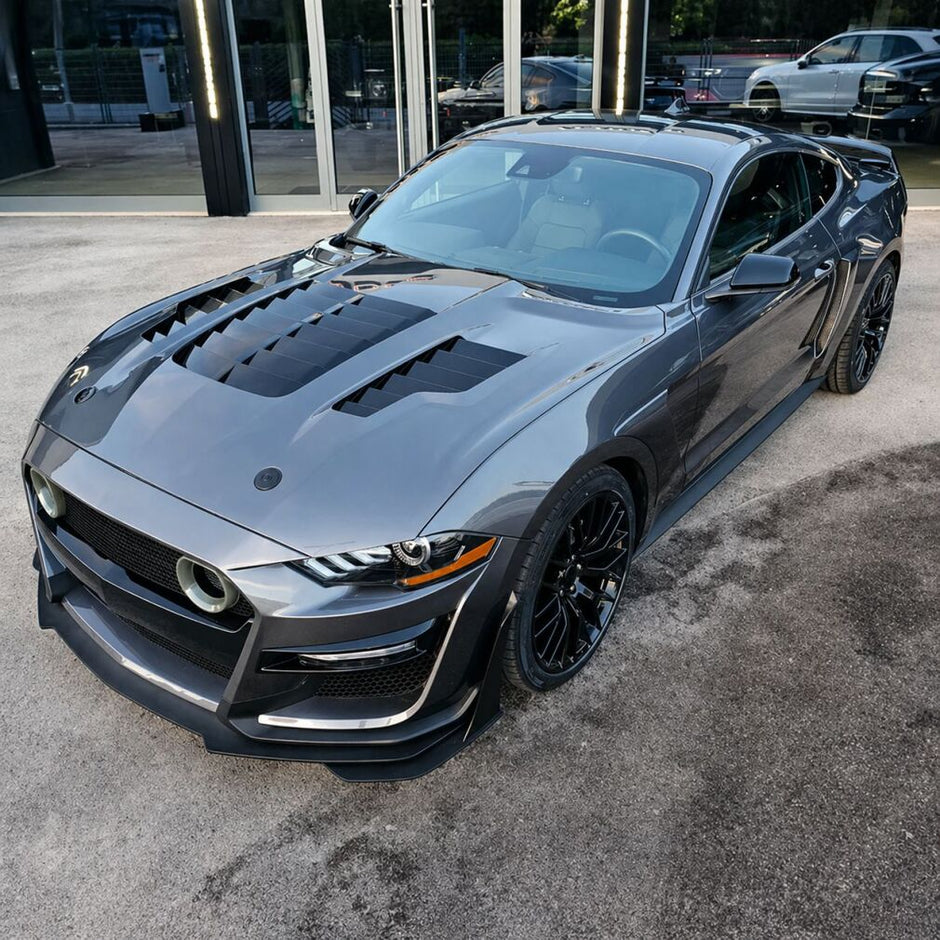 Aluminiumhuv – 1:1 GT500KR Style – Ford Mustang 2018-2023 GT, ECOBOOST