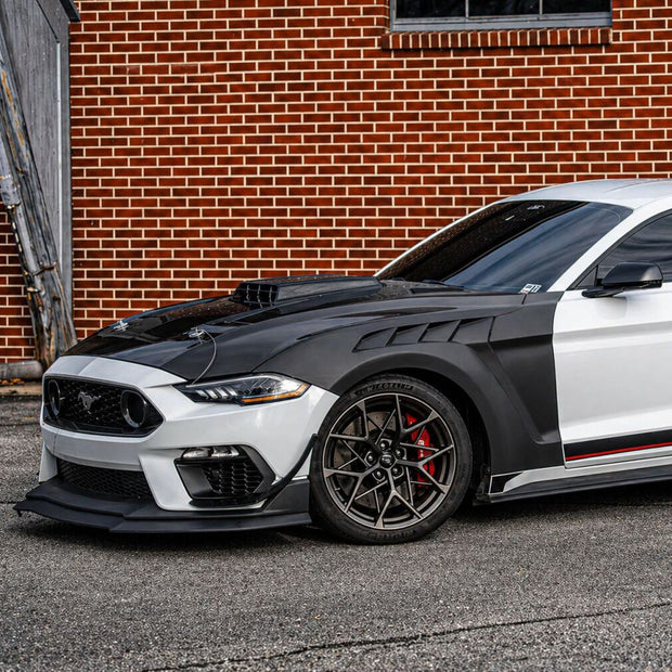 Skärm (stänkskärm) – GTD Style – Set – Ford Mustang 2018-2023 GT, Ecoboost