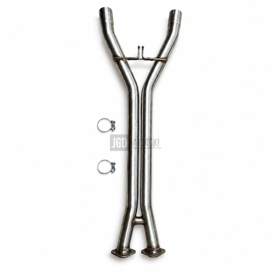 H-PIPE Stainless Resonator (CORVETTE C7 14-19)