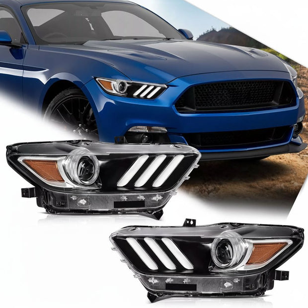FR3Z13008K FR3Z13008J D3S Strålkastare – Set – Ford Mustang 2015-2017 USA
