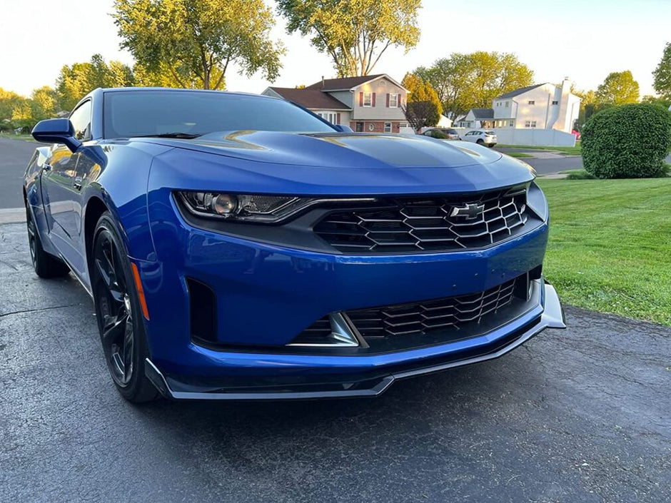 Frontläpp 1LE-stil blanksvart – Chevrolet Camaro 2016-2023