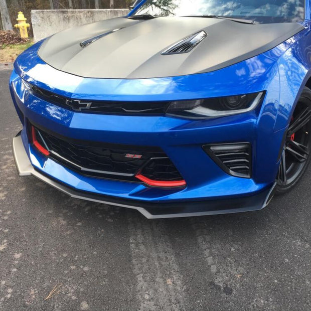 Frontläpp 1LE-stil mattsvart – Chevrolet Camaro 2016-2023