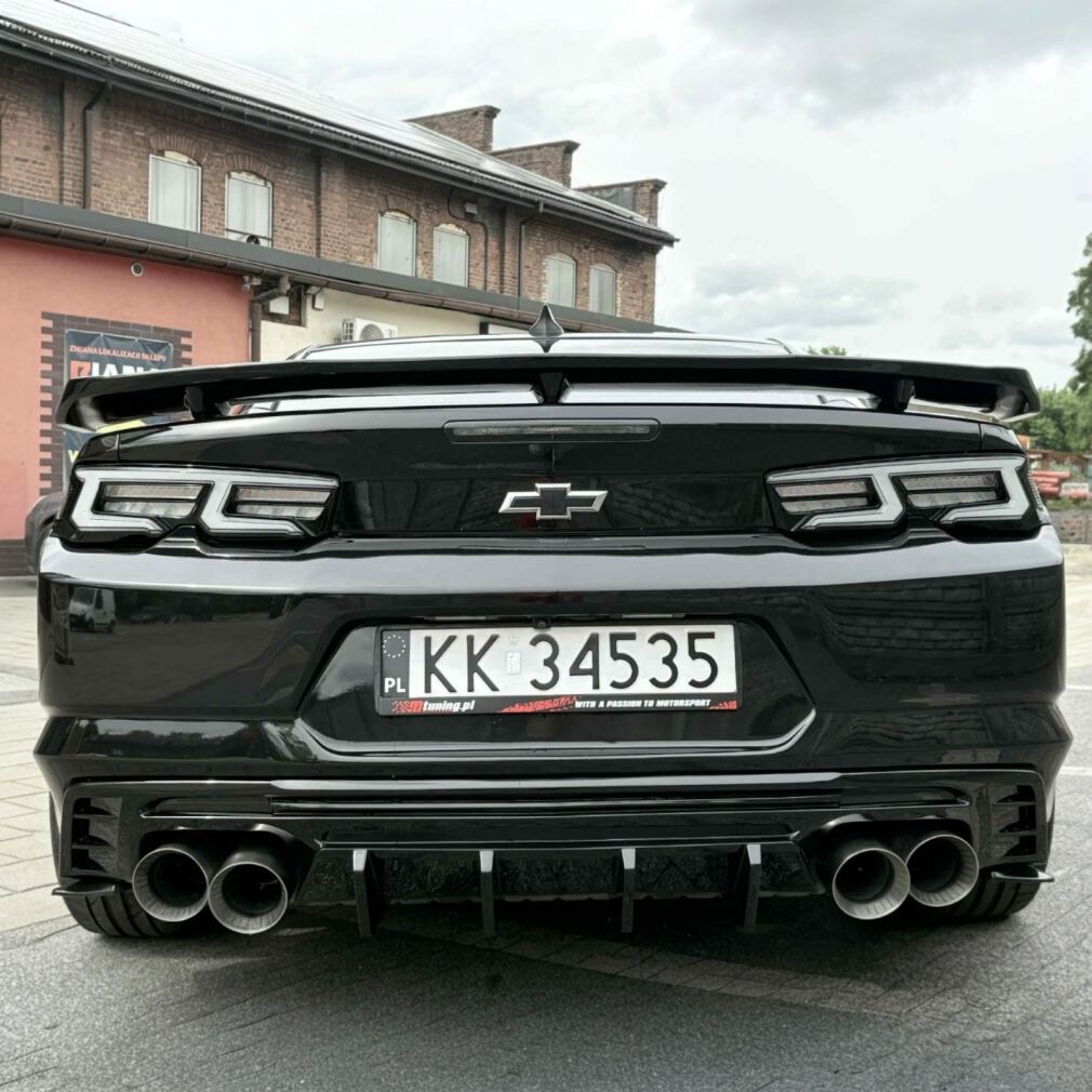 Bakspoiler ZL1-stil blanksvart – Chevrolet Camaro 2016-2023
