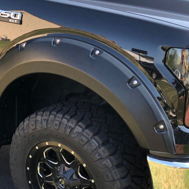 Pocket Rivet Style Fender Flares
