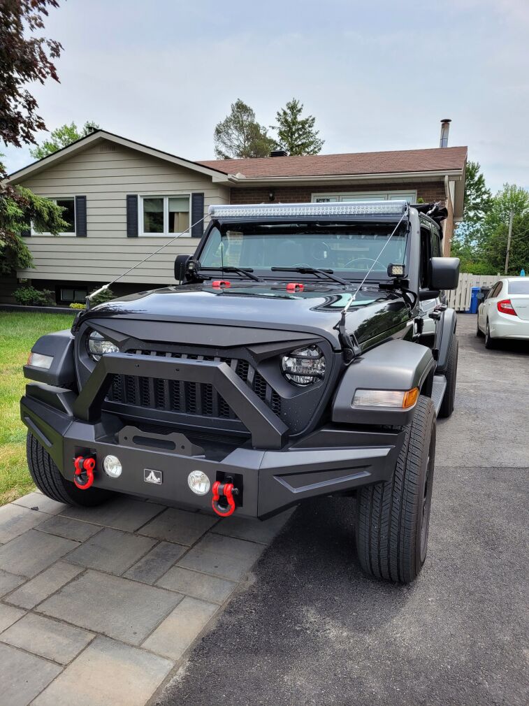 Modular Front Bumper