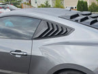 Fönsterjalusier – Matte Black – LV Style – Ford Mustang 2015-2023 Fastback