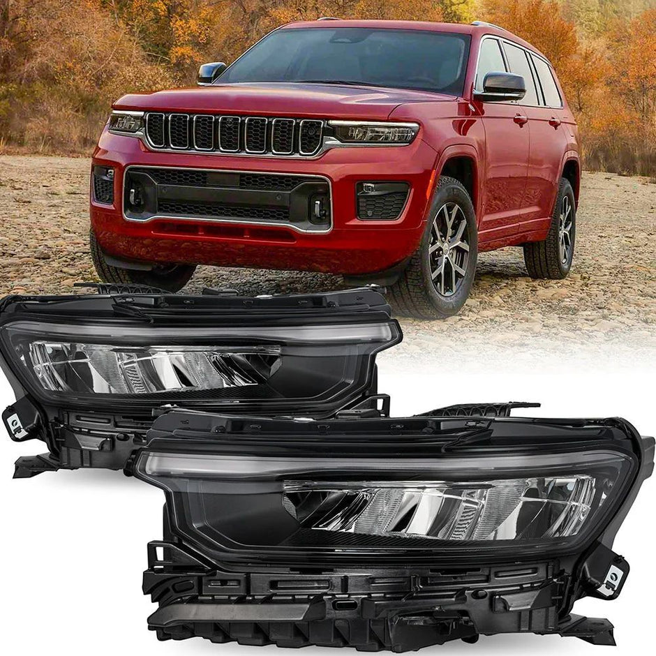 68606235AA 68606234AA Full LED Projector Headlights + Modules