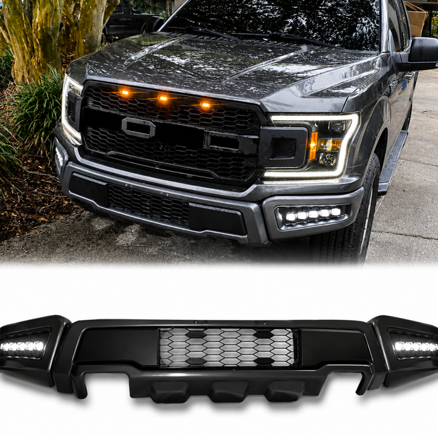 Front Bumper + LED Lights