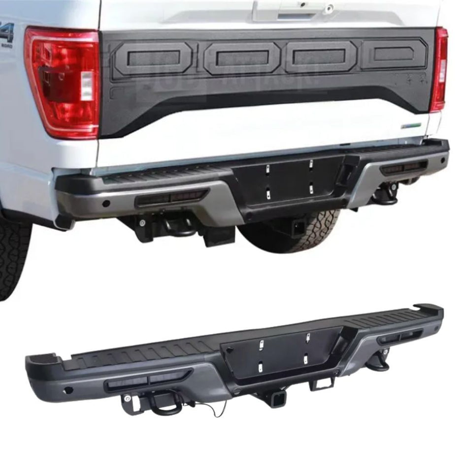 RAPTOR Style Rear Bumper + LED Lights (F150 21-23)