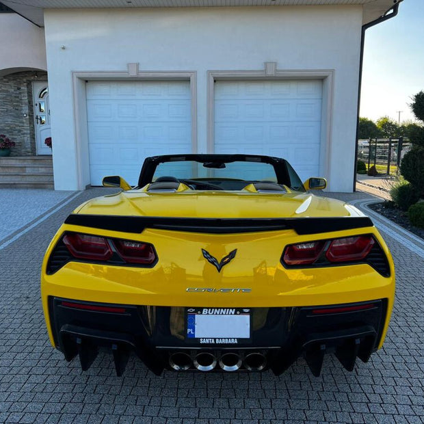 Rear Diffuser Extensions With Fins