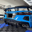 Rear Diffuser Cover Panel With Fins