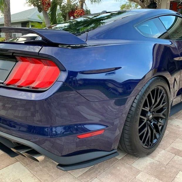 Bakre diffusorkjol/splitter – Matte Black – Ford Mustang 2015-2023