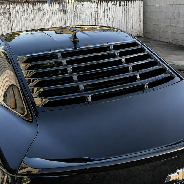 Bakrutepersienner blanksvart – Chevrolet Camaro 2010-2015