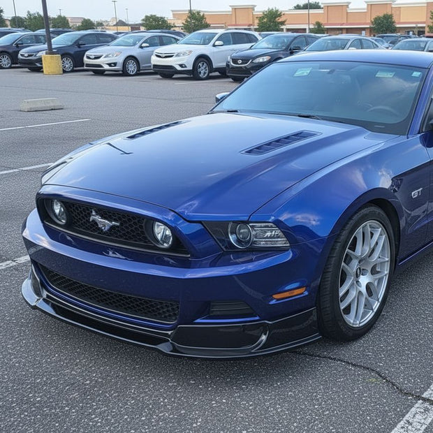 Hakspoiler/Läppspoiler – Frontläpp – RTR Style – Gloss Black – Ford Mustang 2013-2014 GT, V6