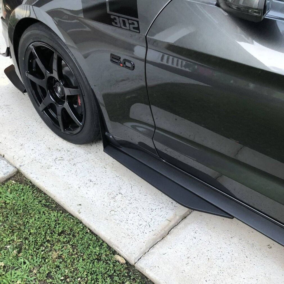 Sidokjolar Winglets – GT500 Style – Ford Mustang 2015-2023 Ecoboost, V6, GT