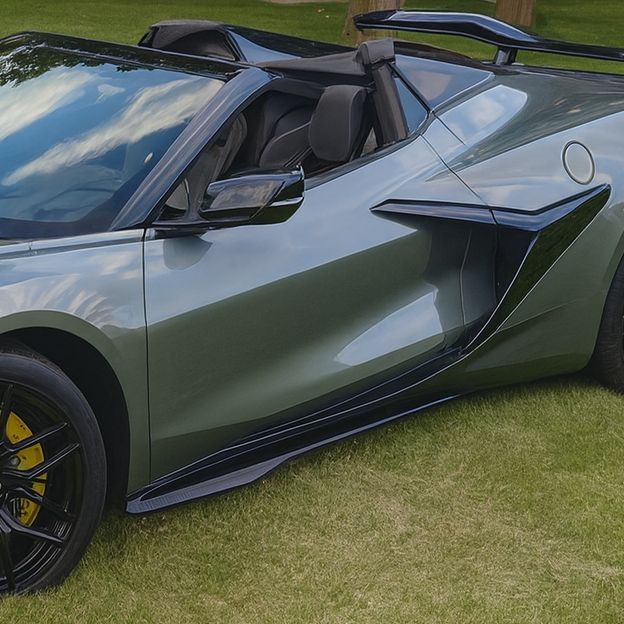 Side Skirts – Gloss Black (CORVETTE C8 23-26 Z06)