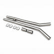 H-rör/Resonatorborttagning Stainless Resonator Delete H-Pipe – Ford Mustang 2015-2017 V6