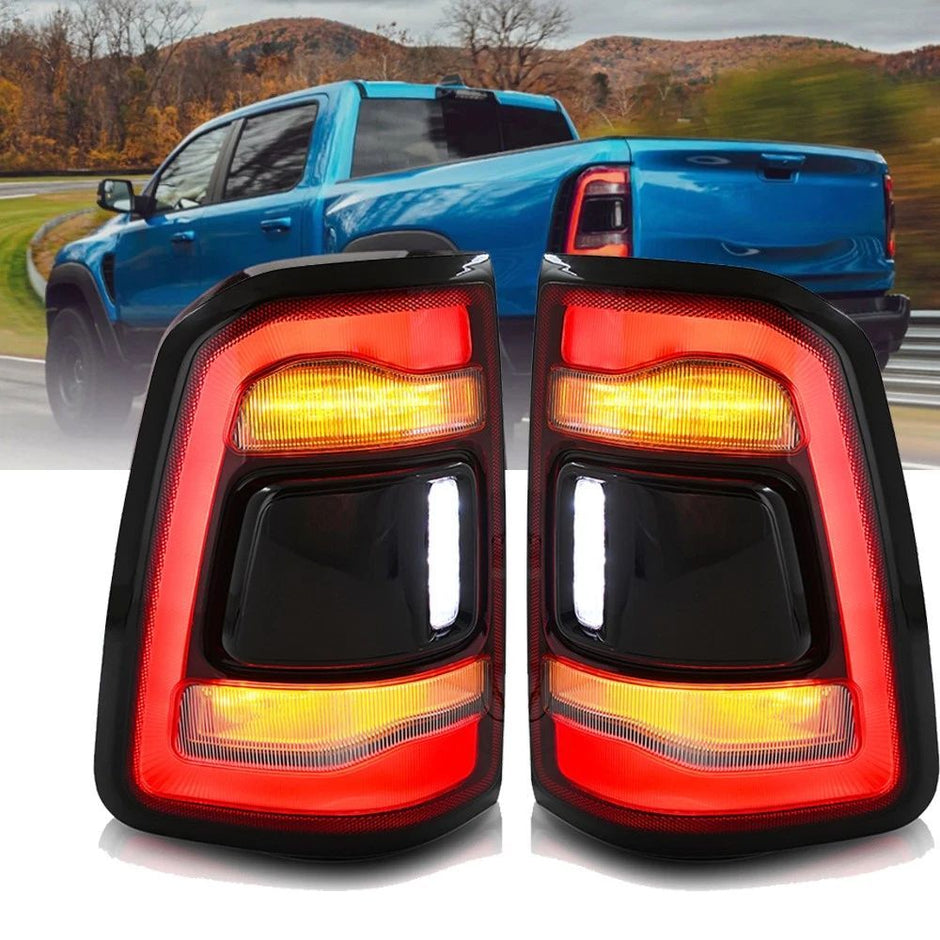 68262533AH 68263397AE Tail Lights w/ Blind Spot Detection