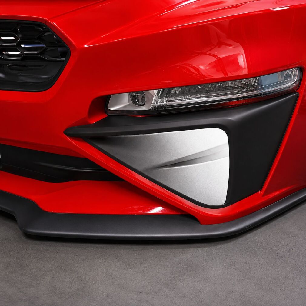 Fascia Corner Pockets – Roush style – Ford Mustang 2018-2023 Ecoboost, GT