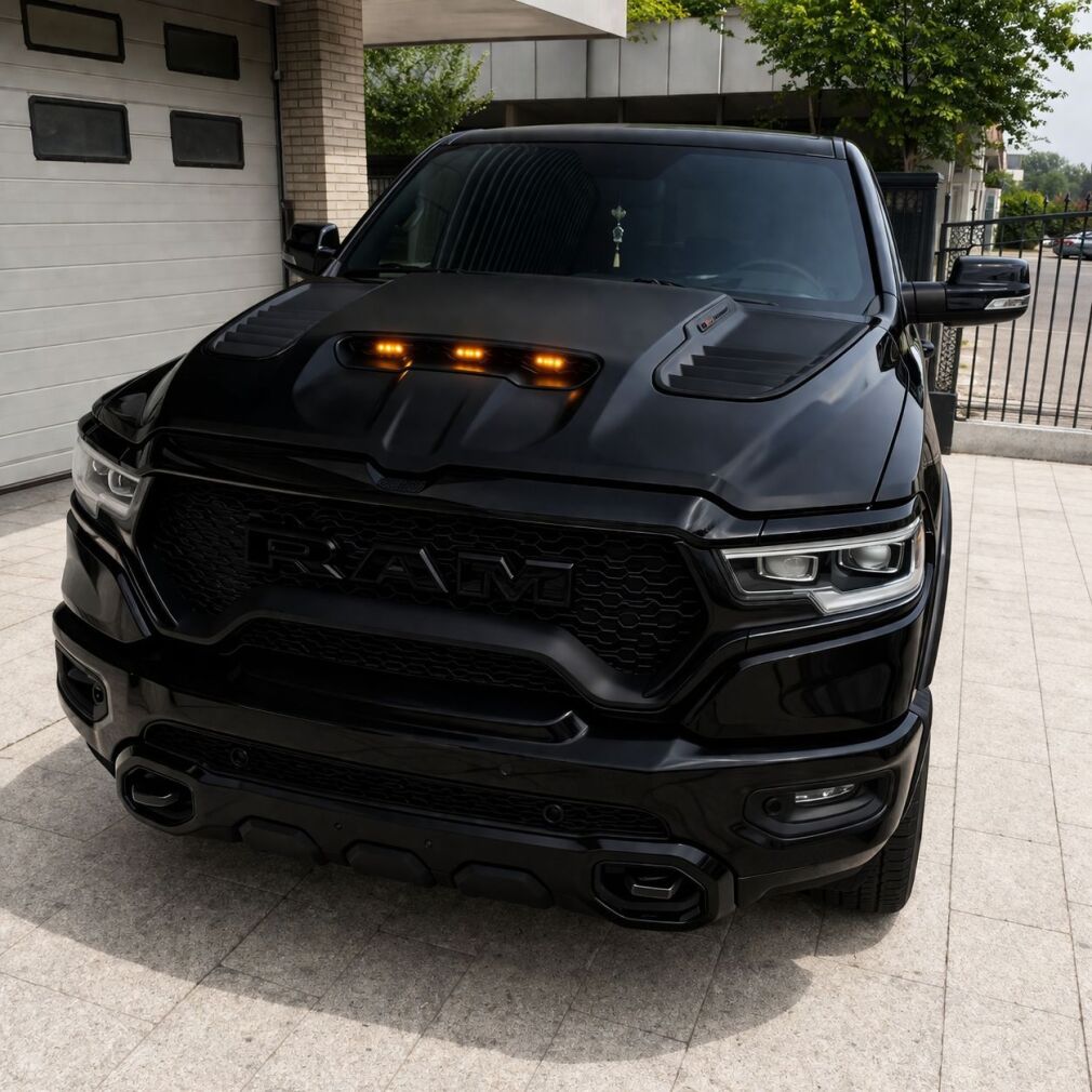 Aluminum Hood + LED