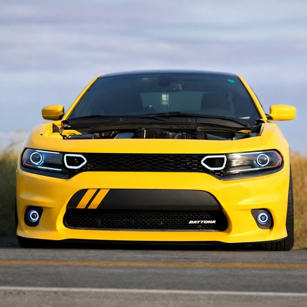 LED Upper Grille SRT Scat Pack Style (CHARGER 15-23)