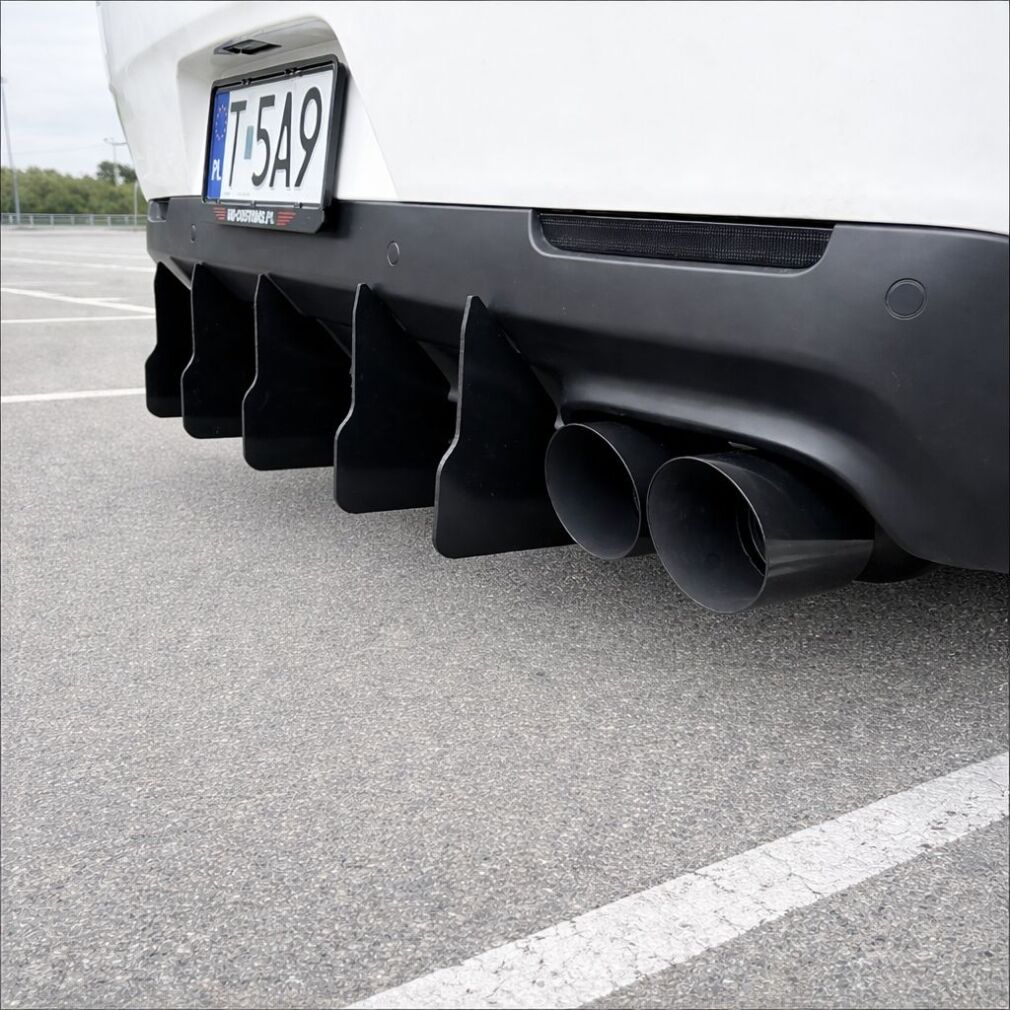 Diffuser Extension with Fins