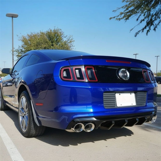 V1 Bakre diffusor – Gloss Black – Ford Mustang 2013-2014