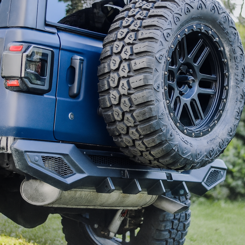 Rear Bumper – Off-Road Montana – LED (WRANGLER JL 18-26)