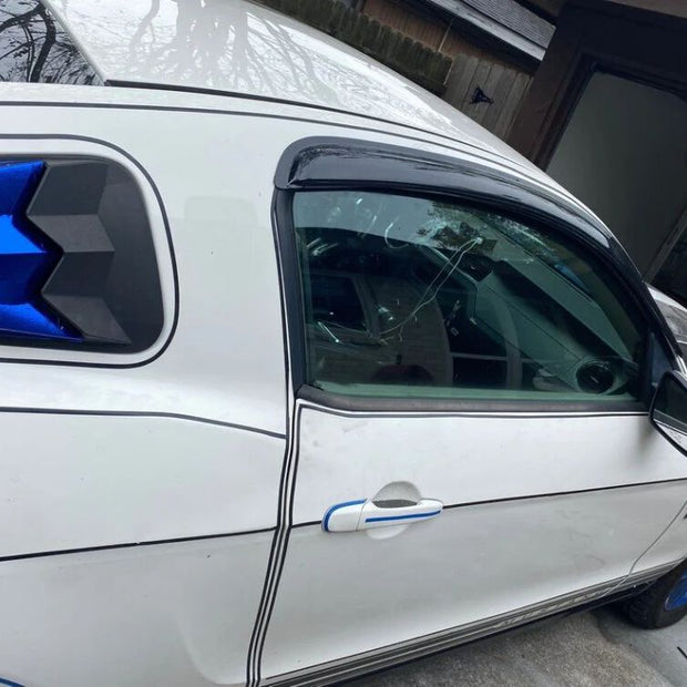 Fönstervisir i akryl – Set – Ford Mustang 2010-2014 Coupe