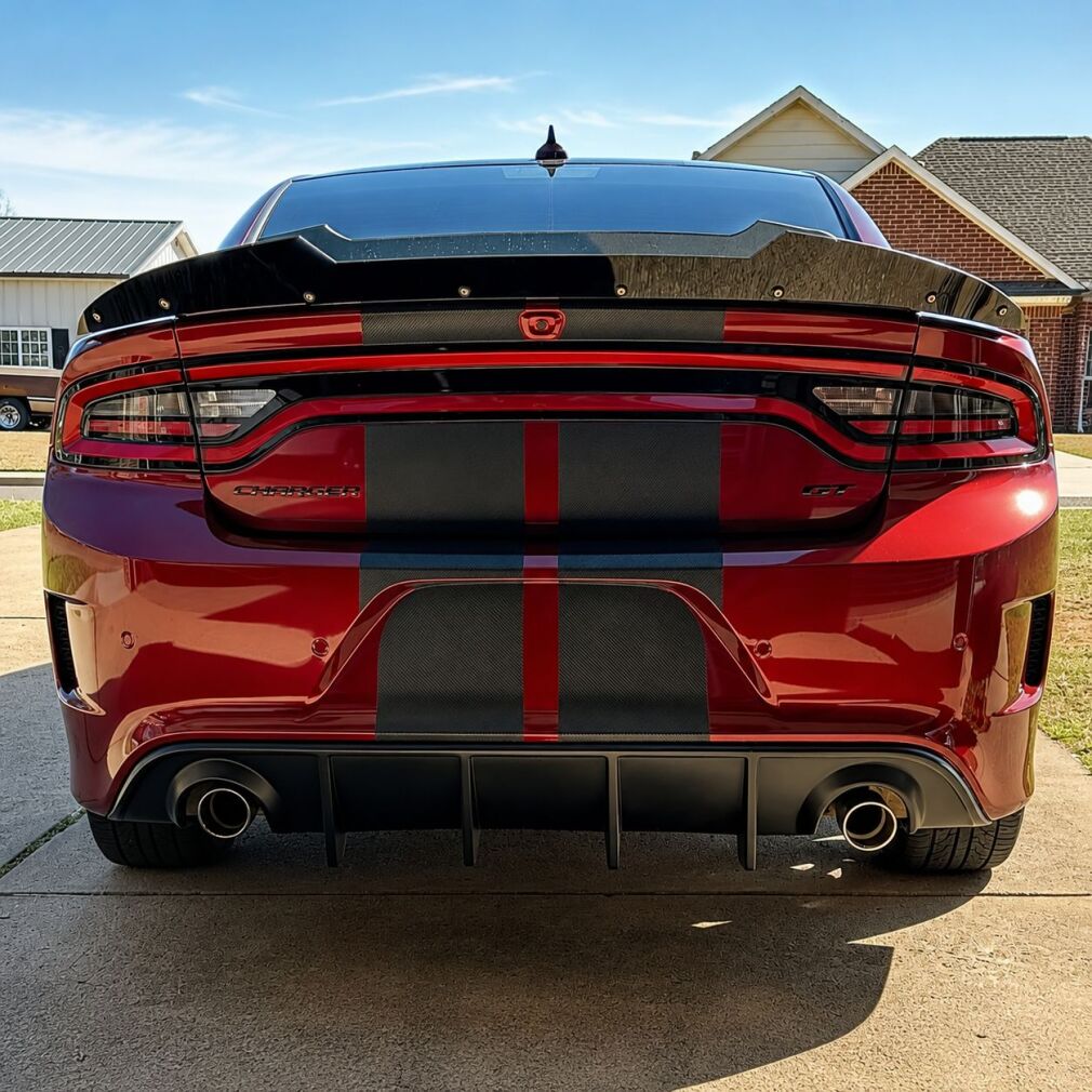 Wicker Bill for the SRT Spoiler (CHARGER 15-23)