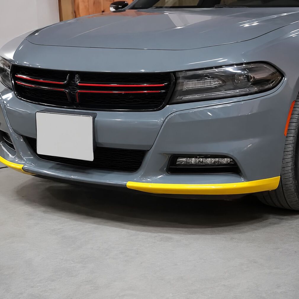 Yellow Front Bumper Guards