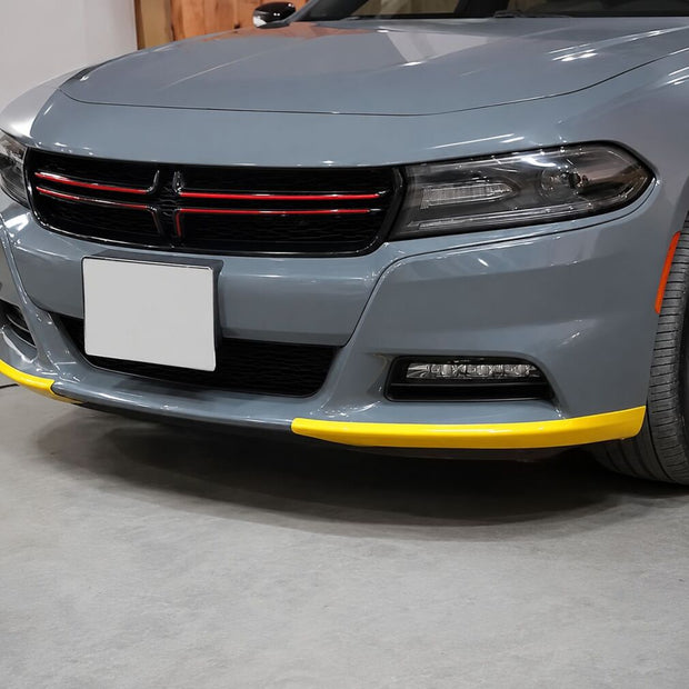 Yellow Front Bumper Guards