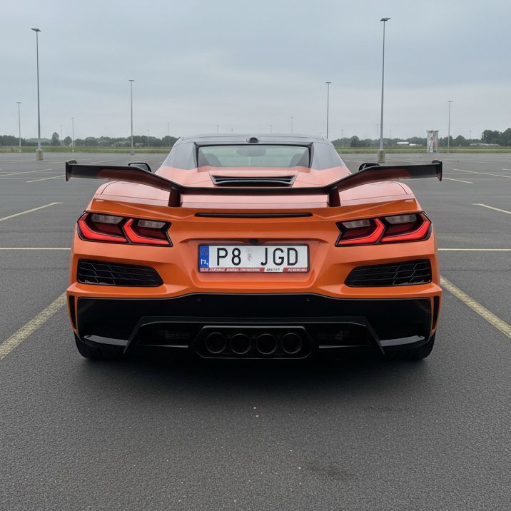 Rear Bumper – Z06 Style (CORVETTE C8 20-26 Stingray)